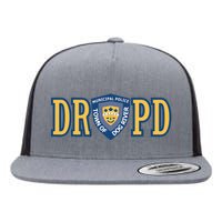 Dog River Police Department Flat Bill Trucker Hat