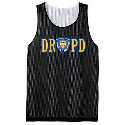 Dog River Police Department Mesh Reversible Basketball Jersey Tank