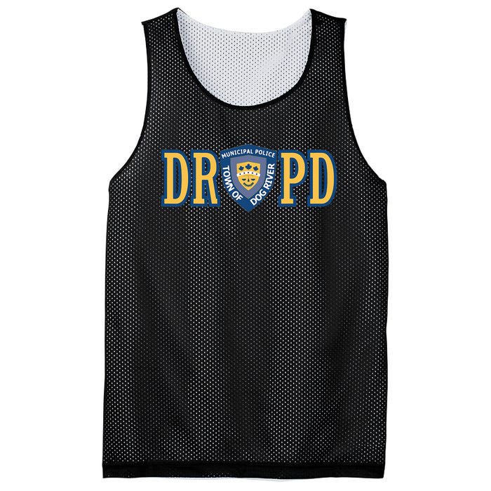 Dog River Police Department Mesh Reversible Basketball Jersey Tank