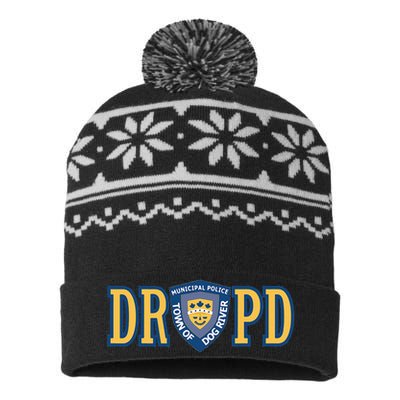 Dog River Police Department USA-Made Snowflake Beanie