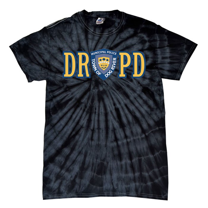 Dog River Police Department Tie-Dye T-Shirt