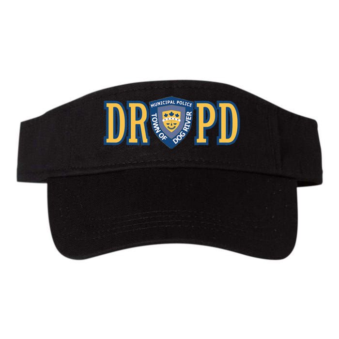 Dog River Police Department Valucap Bio-Washed Visor