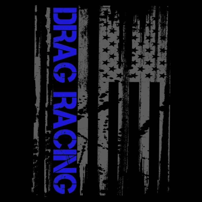 Drag Racer Patriotic American Flag Drag Racing Gift City Backpack