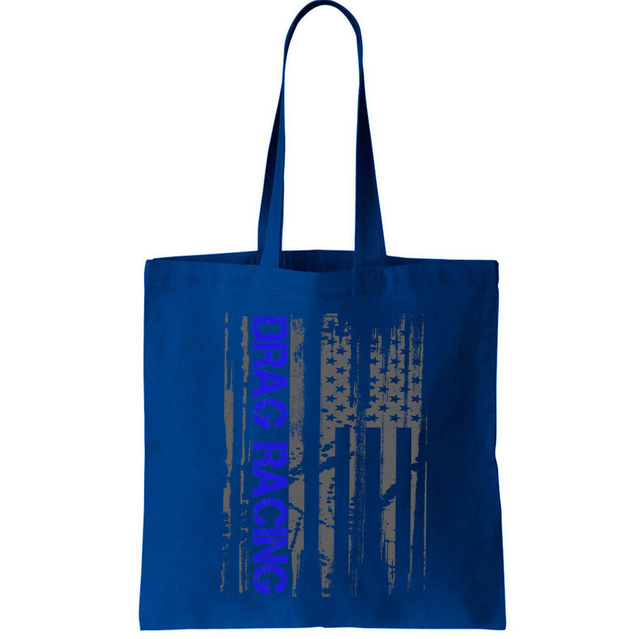Drag Racer Patriotic American Flag Drag Racing Gift Bag