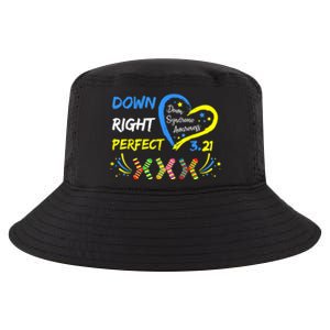 Down Right Perfect Down Syndrome Awareness Cool Comfort Performance Bucket Hat