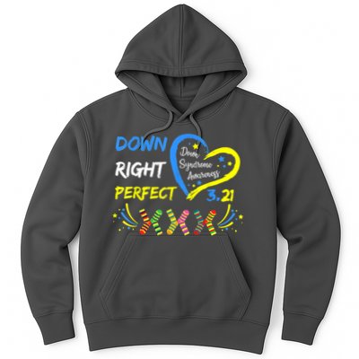 Down Right Perfect Down Syndrome Awareness Hoodie