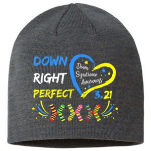 Down Right Perfect Down Syndrome Awareness Sustainable Beanie