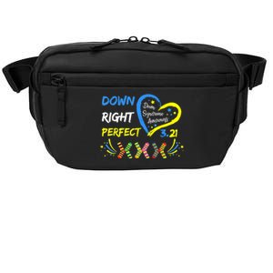 Down Right Perfect Down Syndrome Awareness Crossbody Pack