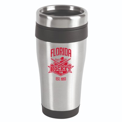 Distressed Retro Panther Party Tailgate 16oz Travel Tumbler