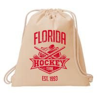 Distressed Retro Panther Party Tailgate Drawstring Bag
