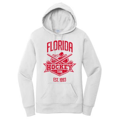 Distressed Retro Panther Party Tailgate Women's Pullover Hoodie