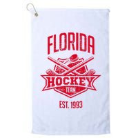 Distressed Retro Panther Party Tailgate Golf Towel