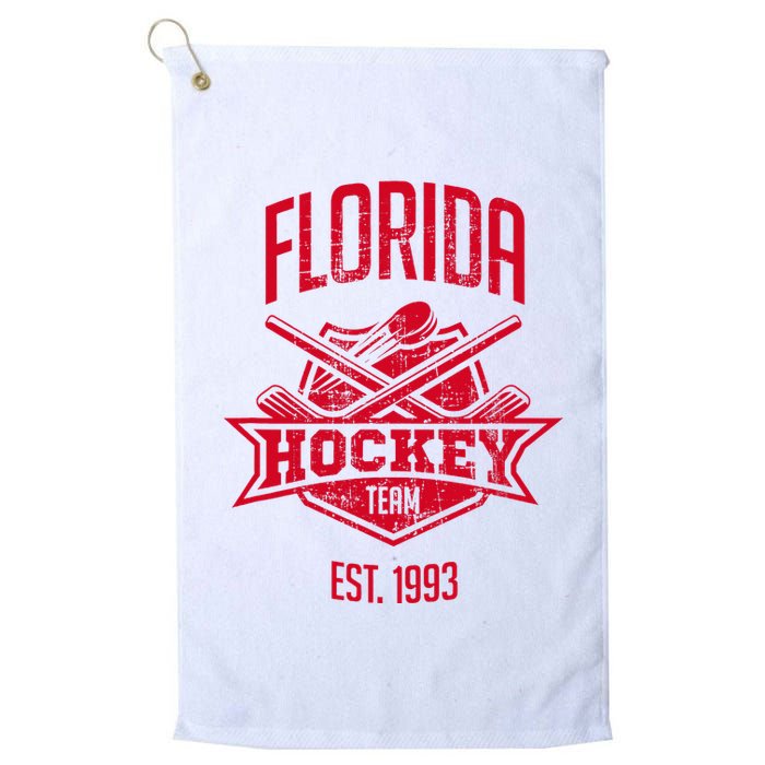 Distressed Retro Panther Party Tailgate Golf Towel