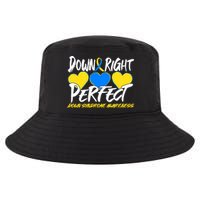 Down Right Perfect Down Syndrome Awareness Cool Comfort Performance Bucket Hat