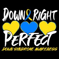 Down Right Perfect Down Syndrome Awareness 16 in Basic Backpack