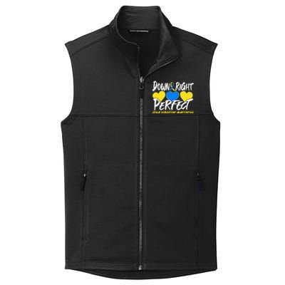 Down Right Perfect Down Syndrome Awareness Collective Smooth Fleece Vest