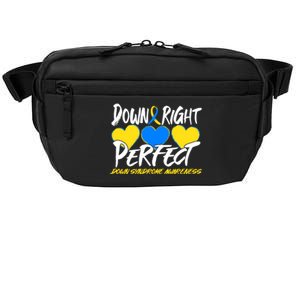 Down Right Perfect Down Syndrome Awareness Crossbody Pack