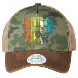 Distressed Retro Paintball For Gift Legacy Tie Dye Trucker Hat