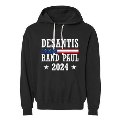 Desantis Rand Paul 2024 Garment-Dyed Fleece Hoodie