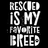 Dog Rescue Quote Adopt Rescued Favorite Breed Love Animals 16 in Basic Backpack