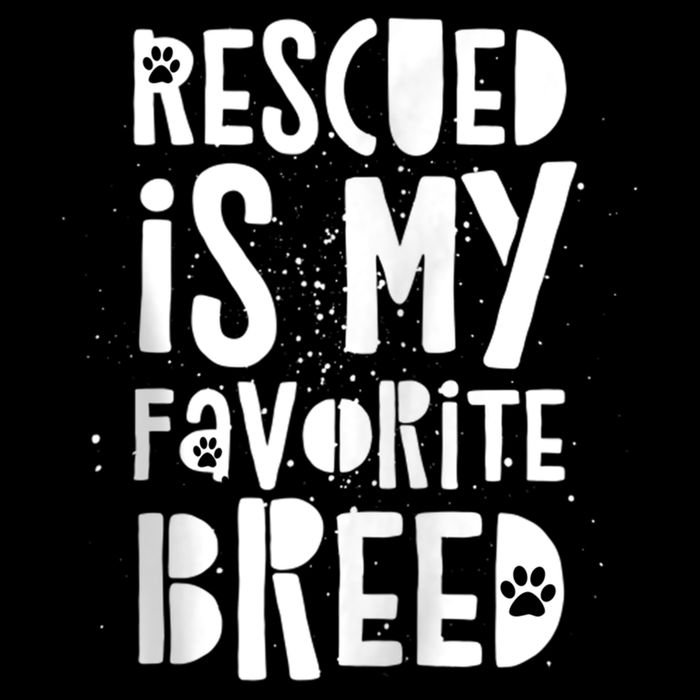 Dog Rescue Quote Adopt Rescued Favorite Breed Love Animals 16 in Basic Backpack