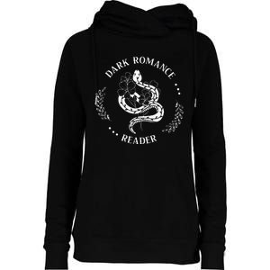 Dark Romance Reader Bookish Smut Reader Smutty Book Lover Womens Funnel Neck Pullover Hood