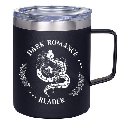 Dark Romance Reader Bookish Smut Reader Smutty Book Lover 12oz Stainless Steel Coffee Mug
