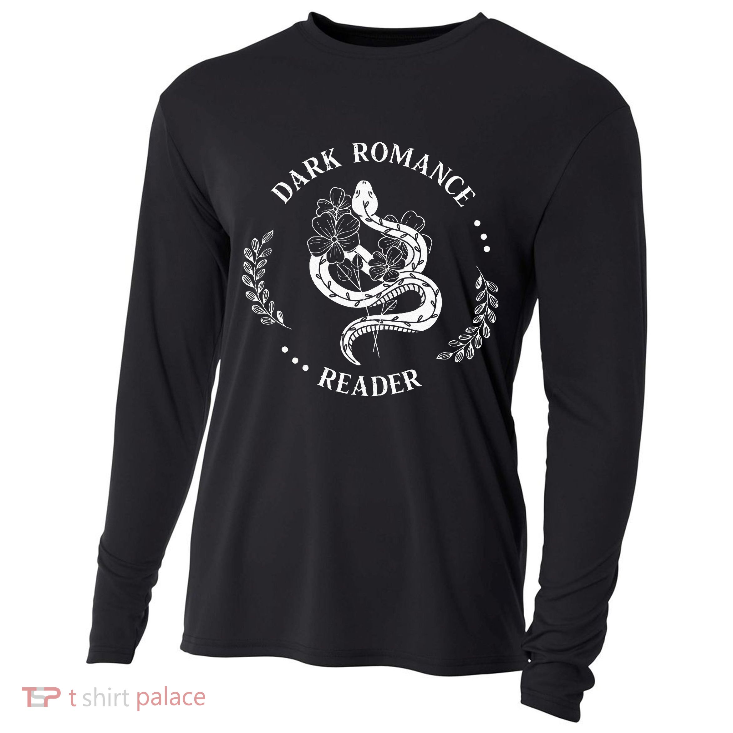 Dark Romance Reader Bookish Smut Reader Smutty Book Lover Cooling Performance Long Sleeve Crew