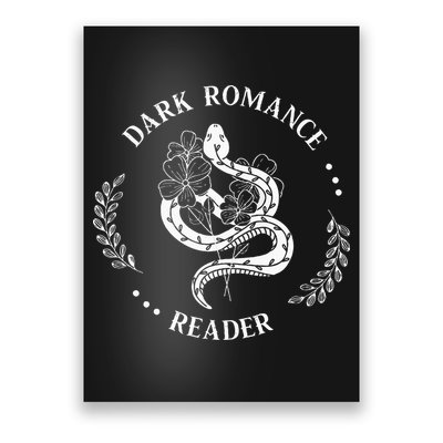 Dark Romance Reader Bookish Smut Reader Smutty Book Lover Poster