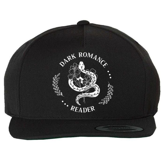 Dark Romance Reader Bookish Smut Reader Smutty Book Lover Wool Snapback Cap