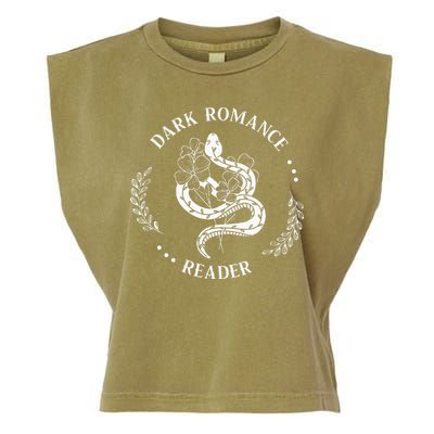 Dark Romance Reader Bookish Smut Reader Smutty Book Lover Garment-Dyed Women's Muscle Tee
