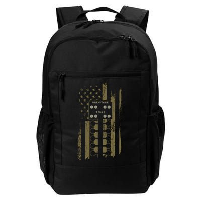 Drag Racing Race Car American Flag Vintage Camo Camouflage Funny Gift Backpack