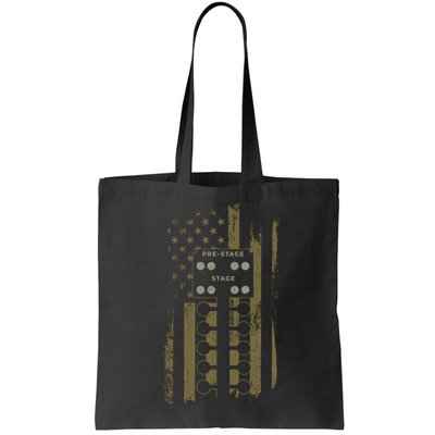 Drag Racing Race Car American Flag Vintage Camo Camouflage Funny Gift Bag
