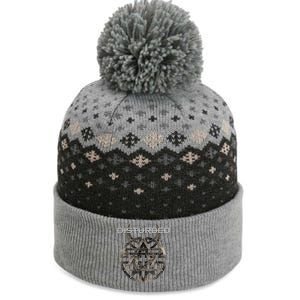 Disturbed Riveted Rock Music Band The Baniff Cuffed Pom Beanie