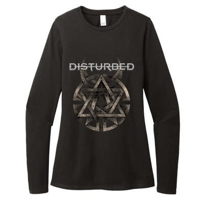 Disturbed Riveted Rock Music Band Womens CVC Long Sleeve Shirt