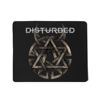 Disturbed Riveted Rock Music Band Mousepad