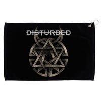 Disturbed Riveted Rock Music Band Grommeted Golf Towel