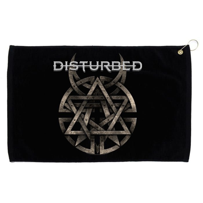 Disturbed Riveted Rock Music Band Grommeted Golf Towel