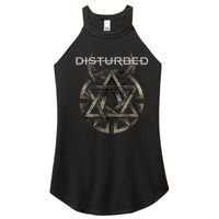 Disturbed Riveted Rock Music Band Women’s Perfect Tri Rocker Tank