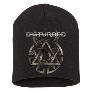 Disturbed Riveted Rock Music Band Short Acrylic Beanie