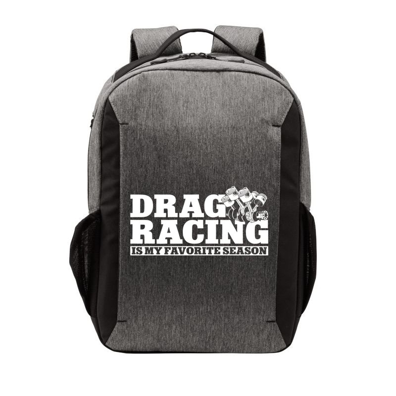 Drag Racing Race Car Drag Racing Is My Favorite Season Gift Vector Backpack
