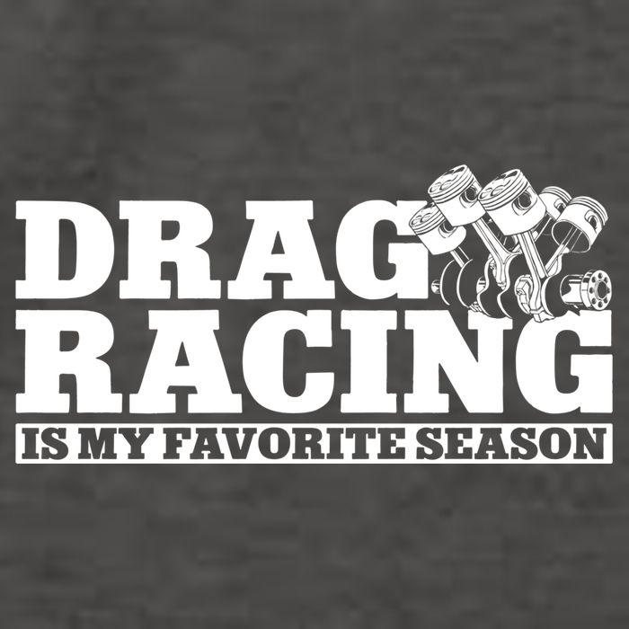 Drag Racing Race Car Drag Racing Is My Favorite Season Gift Vector Backpack