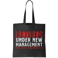 Dad Retiree Retired People Tote Bag