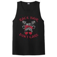 Drag Racing Race Car Girl Race Hair DonT Care PosiCharge Competitor Tank