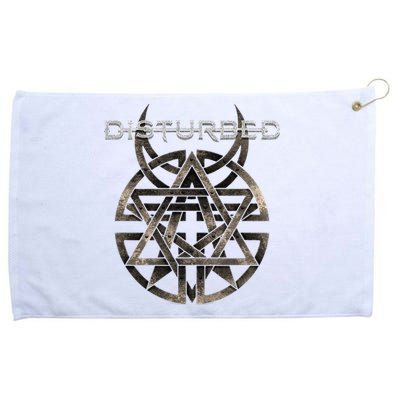 Disturbed RIVETED Rock Music Band Grommeted Golf Towel