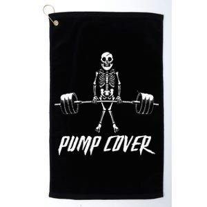 Deadlift Reverse Retro Gym Pump Cover Funny Gymer Platinum Collection Golf Towel