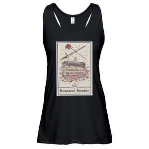 Dark Romance Reader Tarot Card Bookish Smut Reader Smutty Ladies Essential Flowy Tank