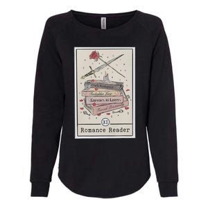 Dark Romance Reader Tarot Card Bookish Smut Reader Smutty Womens California Wash Sweatshirt