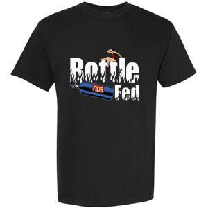 Drag Racing Race Car Power Adder Nos Bottle Fed Garment-Dyed Heavyweight T-Shirt