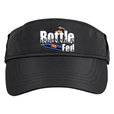 Drag Racing Race Car Power Adder Nos Bottle Fed Adult Drive Performance Visor